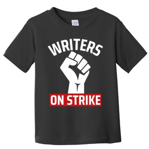 Writers Guild Of America On Strike Anti AI Chatbots WGA Toddler T-Shirt