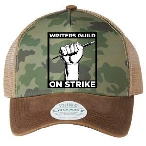 Writers Guild Of America On Strike Legacy Tie Dye Trucker Hat