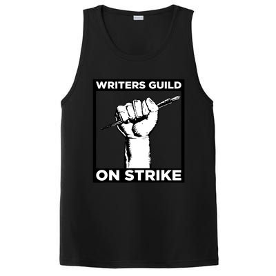 Writers Guild Of America On Strike PosiCharge Competitor Tank