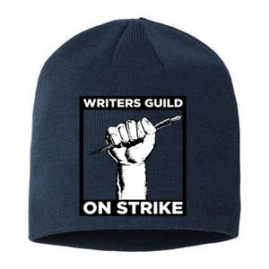 Writers Guild Of America On Strike Sustainable Beanie