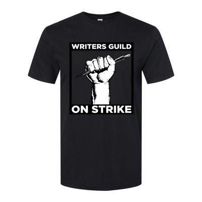 Writers Guild Of America On Strike Softstyle CVC T-Shirt