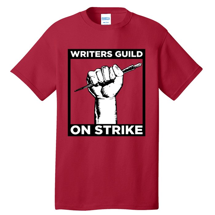 Writers Guild Of America On Strike Tall T-Shirt