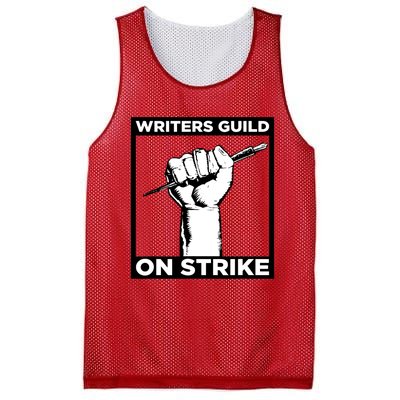 Writers Guild Of America On Strike Mesh Reversible Basketball Jersey Tank