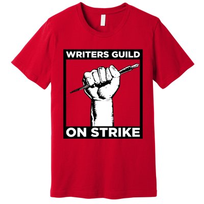 Writers Guild Of America On Strike Premium T-Shirt