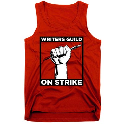 Writers Guild Of America On Strike Tank Top