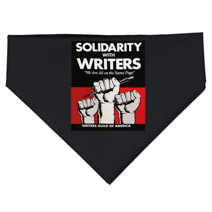 Writers Guild Of America On Strike Anti AI Chatbots WGA USA-Made Doggie Bandana