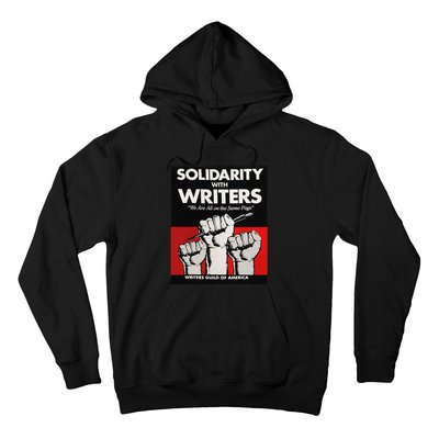 Writers Guild Of America On Strike Anti AI Chatbots WGA Hoodie