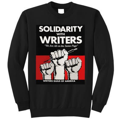 Writers Guild Of America On Strike Anti AI Chatbots WGA Sweatshirt