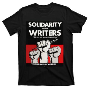 Writers Guild Of America On Strike Anti AI Chatbots WGA T-Shirt