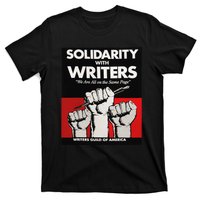 Writers Guild Of America On Strike Anti AI Chatbots WGA T-Shirt