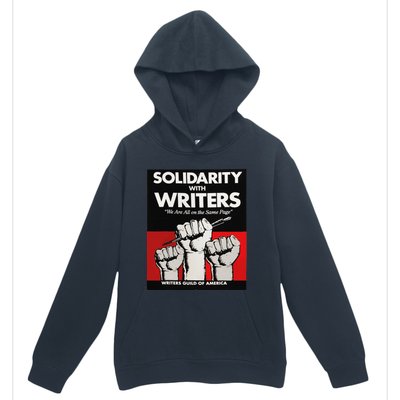 Writers Guild Of America On Strike Anti AI Chatbots WGA Urban Pullover Hoodie