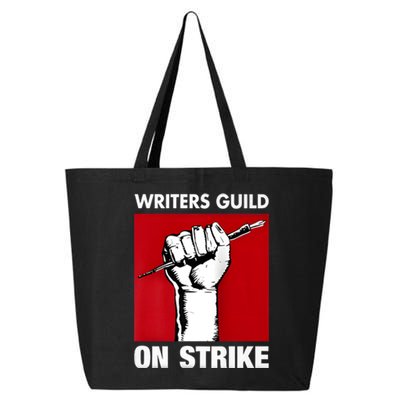 Writers Guild Of America On Strike Anti AI Chatbots WGA 25L Jumbo Tote