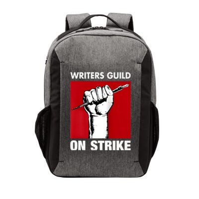 Writers Guild Of America On Strike Anti AI Chatbots WGA Vector Backpack