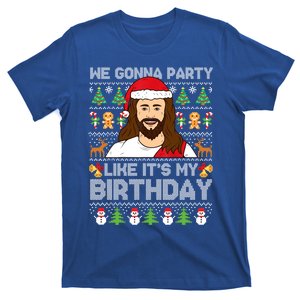 We Gonna Party Like ItS My Birthday Jesus Christmas Great Gift T-Shirt