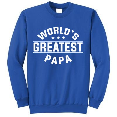 World's Greatest Papa Father's Day Gift Sweatshirt