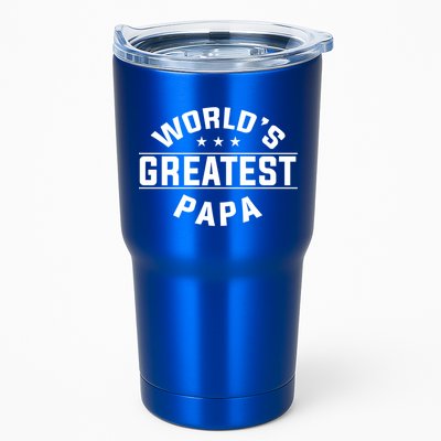 World's Greatest Papa Father's Day Gift Tumbler