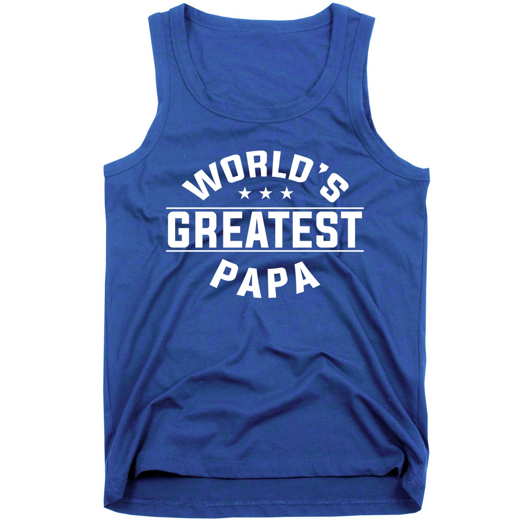 World's Greatest Papa Father's Day Gift Tank Top