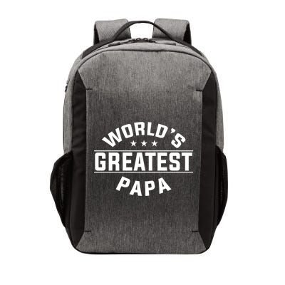 World's Greatest Papa Father's Day Gift Vector Backpack