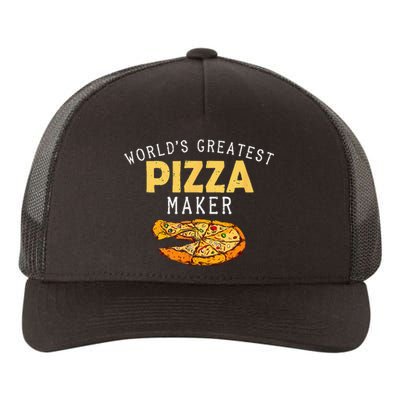 Worlds Greatest Pizza Maker Yupoong Adult 5-Panel Trucker Hat