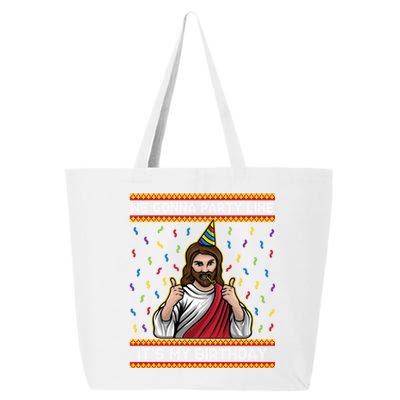 We Gonna Party Like ItS My Birthday Funny Christmas Jesus Gift 25L Jumbo Tote