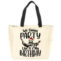 We Gonna Party Like ItS My Birthday Jesus Christmas Gift Zip Tote Bag