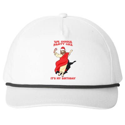 We Gonna Party Like ItS My Birthday Jesus Sweater Christmas Gift Snapback Five-Panel Rope Hat