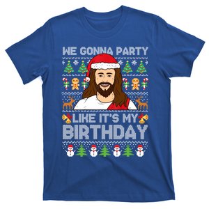 We Gonna Party Like ItS My Birthday Jesus Christmas Cute Gift T-Shirt