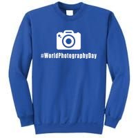 #Worldphotographyday Gift Photographer Gift Sweatshirt