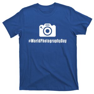 #Worldphotographyday Gift Photographer Gift T-Shirt