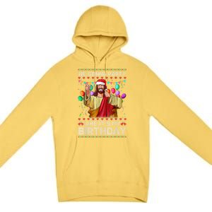 We Gonna Party Like ItS My Birthday Ugly Christmas Sweater Premium Pullover Hoodie