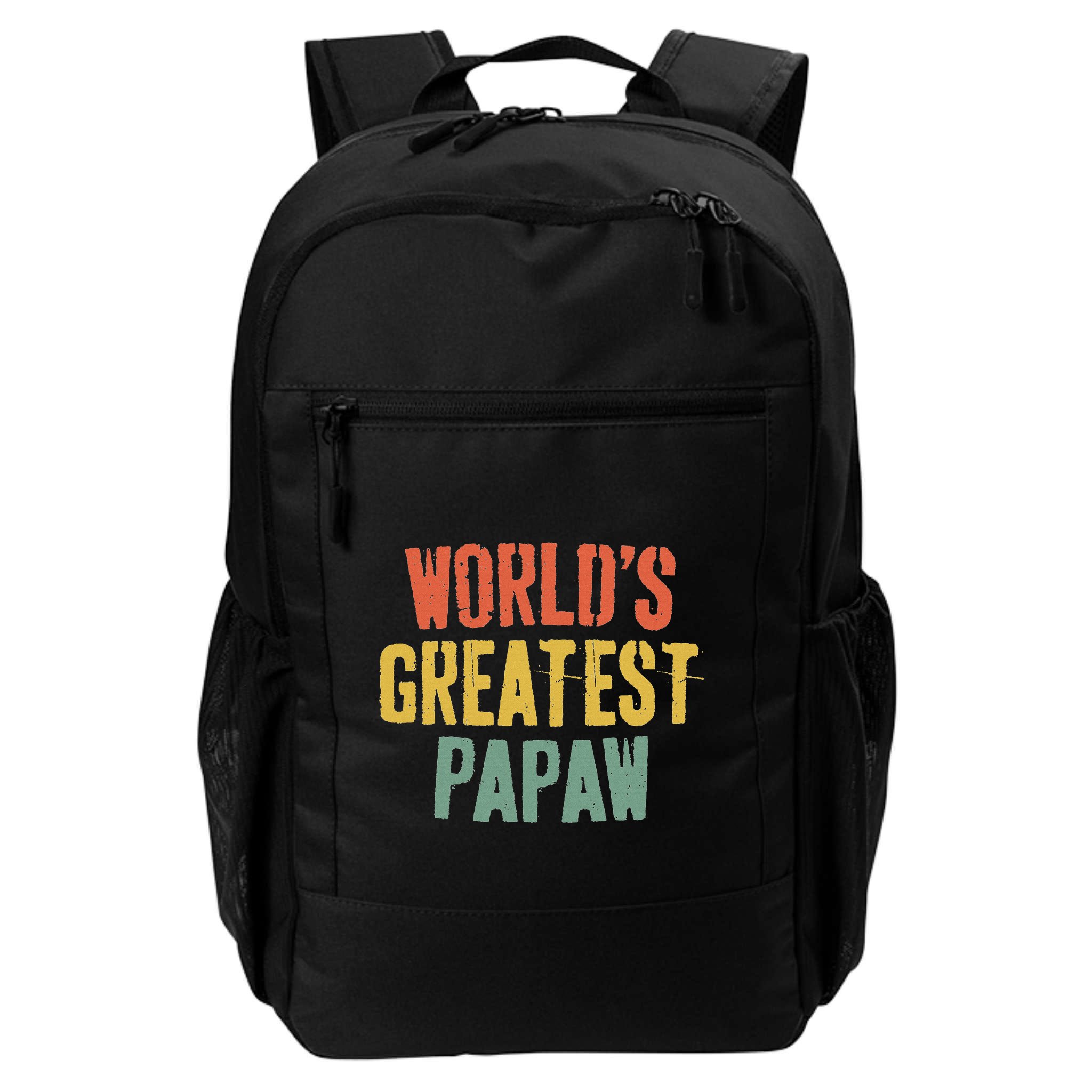 WorldS Greatest Papaw Grandpa FatherS Day Backpack