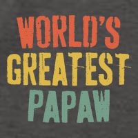 WorldS Greatest Papaw Grandpa FatherS Day Vector Backpack