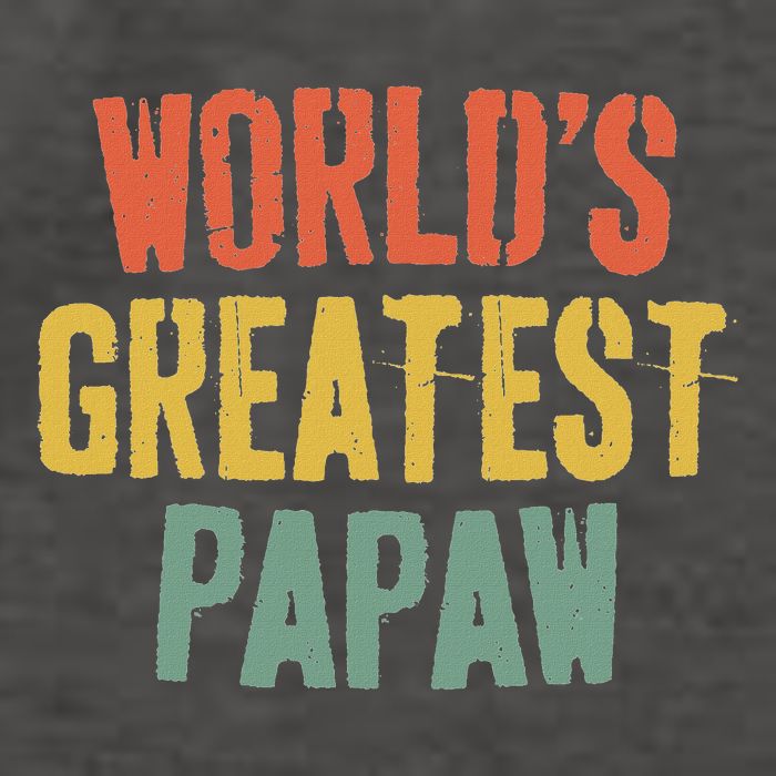 WorldS Greatest Papaw Grandpa FatherS Day Vector Backpack