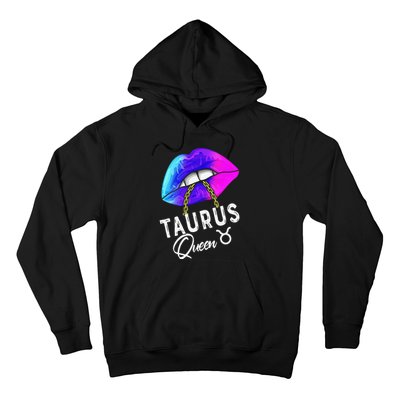 Wo Graduated Purple Blue Taurus Queen May April Zodiac Hoodie