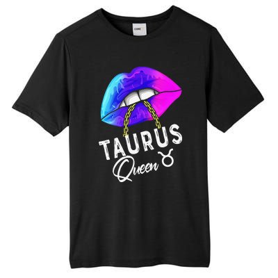 Wo Graduated Purple Blue Taurus Queen May April Zodiac Tall Fusion ChromaSoft Performance T-Shirt