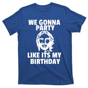 We Gonna Party Like Its My Birthday Jesus Christmas Party Gift T-Shirt