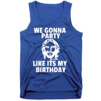 We Gonna Party Like Its My Birthday Jesus Christmas Party Gift Tank Top