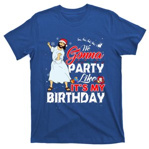 We Gonna Party Like ItS My Birthday Christmas Jesus Dancing Gift T-Shirt