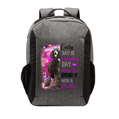 Wo Giant Poodle Dog Valentines Day Mom Dogs Cool Gift Vector Backpack