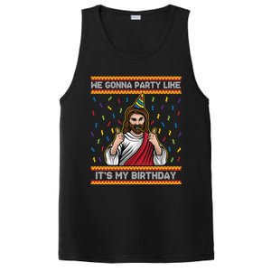 We Gonna Party Like ItS My Birthday Christmas Jesus Lovers Gift PosiCharge Competitor Tank