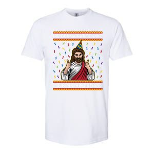 We Gonna Party Like ItS My Birthday Christmas Jesus Lovers Gift Softstyle CVC T-Shirt