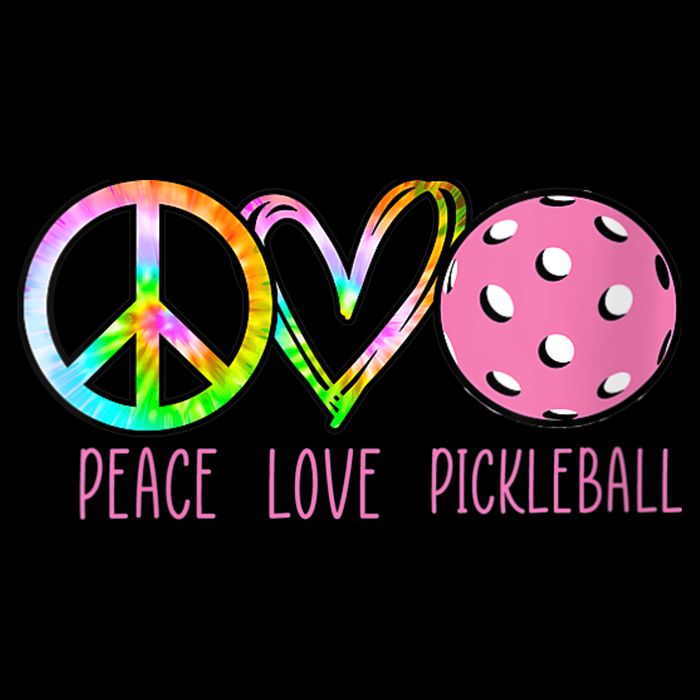 WoM.e.ns Girls Pickleball Shirts Retired Ladies Peace Love Pickleball V-Neck Kids Hoodie