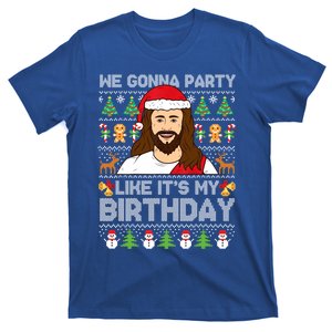 We Gonna Party Like ItS My Birthday Jesus Christmas Gift T-Shirt