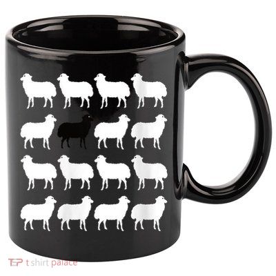 Womens Gift Princess Diana Holiday Black Sheep Gift Funny Sweater Memorabilia Gi 11oz C Handle Ceramic Mug