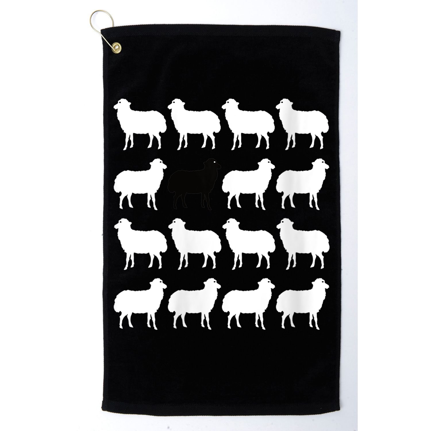 Womens Gift Princess Diana Holiday Black Sheep Gift Funny Sweater Memorabilia Gi Golf Towel