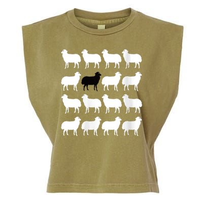 Womens Gift Princess Diana Holiday Black Sheep Gift Funny Sweater Memorabilia Gi Garment-Dyed Women's Muscle Tee