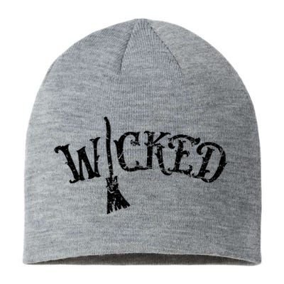 Wicked Graphic Quote Halloween Witchcraft Wiccan Sustainable Beanie