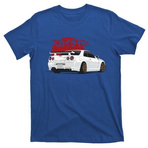 White Gt R 34 Jdm Skyline T-Shirt