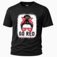 Womens Go Red American Heart Health Month Awareness In February Cooling Performance Crew T-Shirt