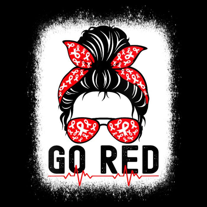 Womens Go Red American Heart Health Month Awareness In February Cooling Performance Crew T-Shirt
